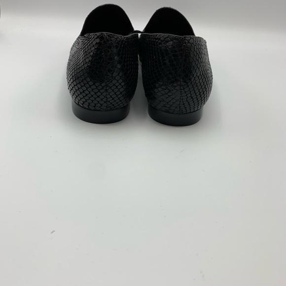 NWT. Massimo Dutti Black Animal Print Shoes Size 8 - Picture 6 of 8